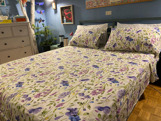 Lavender Bed Set