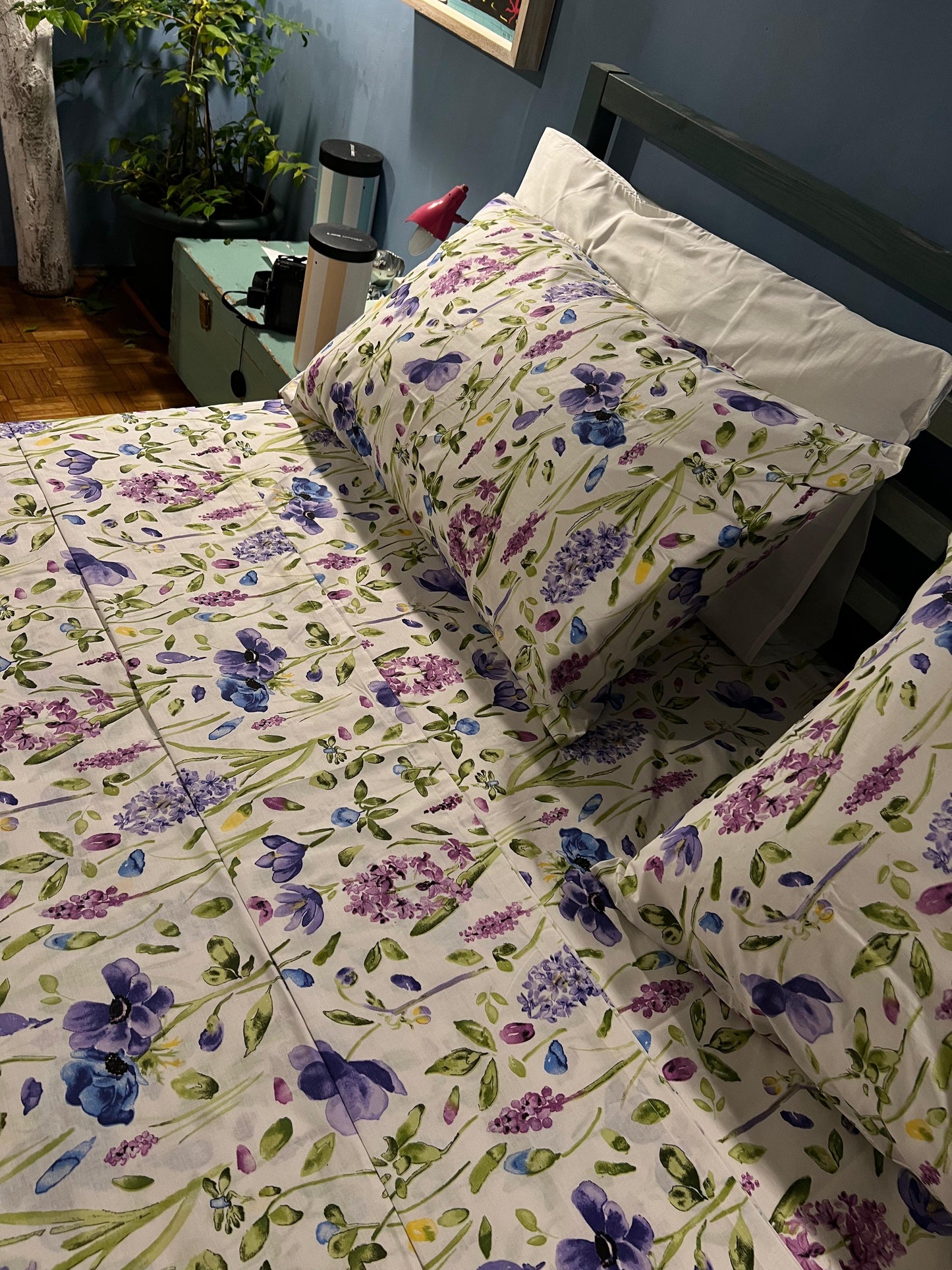 Completo letto lavanda